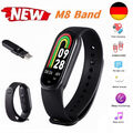 Bluetooth Smartwatch Fitness Armband Sport Schrittzähler Uhr Puls Blutdruck Band