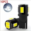 10X T10 W 5W SMD LED Standlicht Kennzeichenbeleuchtung Innenraum Birne Lampe 12V