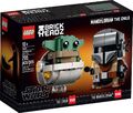 LEGO® BrickHeadz 75317 Der Mandalorianer™ und das Kind