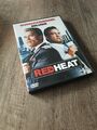 Red Heat mit Arnold Schwarzenegger, James Belushi DVD Sehr guter Zustand 