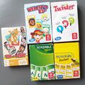 5x Kartenspiel Reisespiel Wer ist es, Scrabble, Pictionary, Twister, Tom & Jerry