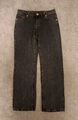 Dunkelgraue H&M Low Waist Jeans mit weitem Bein Gr.36