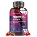 Cranberry - Vitamin C - 25.000mg - 180 Kapseln - Immunsystem, Knochen & Muskeln