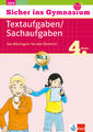 Unbekannt. / Klett Sicher ins Gymnasium Mathematik Textaufgaben 4. Klasse