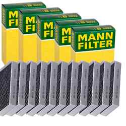 5x MANN-FILTER CUK 23 005-2 INNENRAUMFILTER AKTIVKOHLEFILTER 5-STÜCK!