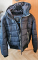 warme dicke Winterjacke Gr. L mit Kapuze H&M dunkelgrau