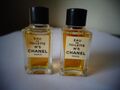 Chanel --No 5--,  2x4 ml Parfum-EDT Flakon ,unbenutzt+voll  Nr.6