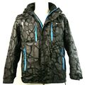 CMP Clima Protect Herren Jungen Jacke Gr. 152 dunkelgrau blau wasserdicht Kapuze