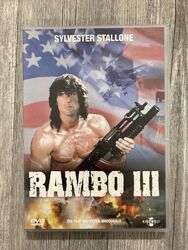 DVD Rambo 3 III Sylvester Stallone FSK 18 Uncut    N