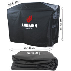 Landmann Premium XL Grill Hülle Abdeckhaube Wetterschutzhaube Grillabdeckungfür Cool Black,  TRITON 3.1 & 4.1, alle REXON Modelle