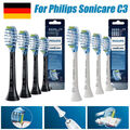 4x Philips Sonicare C3 Weiß Premium Plaque Pflege Bürstenköpfe Schallzahnbürste