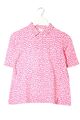 RABE Polo-Shirt Damen Gr. DE 38 pink-weiß Casual-Look