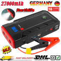 Auto KFZ Starthilfe Jump Starter 27000mAh 2000A Ladegerät Booster Powerbank 12V