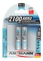 ANSMANN NiMH Akku Mignon AA 2100 mAh maxE 2er Blister Akku #35880025