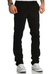 Herren Regular Slim Stretch Chino Hose Fit R7019