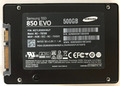 SAMSUNG 850 EVO SSD 500GB  MZ-75E500 MZ7LN500HMJP   2,5" SATA FESTPLATTE #NFP618