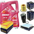 SCT Germany Inspektionspaket MANNOL Energy 5W-30 6L für Toyota 2.2 D-4D