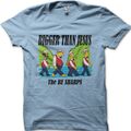 Bigger Than JESUS The BE SHARPS lustig bedruckt Baumwolle T-Shirt 8985