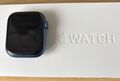 Apple Watch Series 7 45mm Aluminium Case mit Sportarmband-Abyssblau Model: A2474