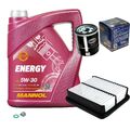 SCT Inspektionspaket 5 L MANNOL Energy 5W-30 für Toyota Starlet EP9_ 1.3