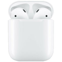 APPLE AirPods mit Ladecase (2. Generation), In-ear Kopfhörer Bluetooth Weiß