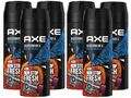 AXE Deo Deospray Bodyspray Skateboard & Fresh Rose 6x150 ml Dose ohne Aluminium