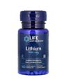 Life Lithium orotate, 1.000 mcg, 100 pfl. Kapseln Life Extension Sonderpreis !