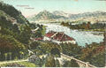 AK Königswinter am Rhein - Rolandsbogen, Hotel / Gasthaus, Park - 1912 gel.