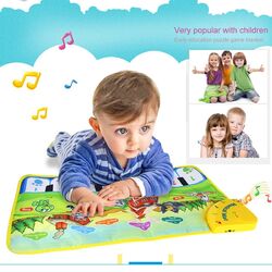 Baby Krabbeldecke Musikmatte Spielzeug Klaviermatte Spielmatte Lernspielzeug