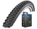 Schwalbe Marathon Plus MTB Fahrradreifen 26/27,5/29 Zoll wählbar mit Schlauch