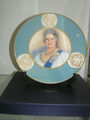 ROYAL WORCESTER QUEEN ELIZABETH MUTTER MUM TRIBUTE PLATTE NEU VERPACKT 1900 - 2002