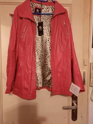 Lederjacke von Otto Kern Gr. 48 rot neu