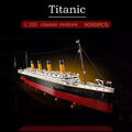 10294 Titanic Bausteine ICONS 9090 Stück MOC Exklusives Geschenke Spielzeug