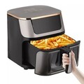 Heißluftfritteuse 15L Airfryer XXL Heißluftfritteuse Grill,Digitaler Disply