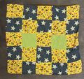 Baby Decke Warm 60x60cm Bunt mit Sternen