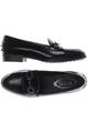 TOD'S Halbschuh Damen Slipper feste Schuhe Gr. EU 36.5 Schwarz #t6zmsn6