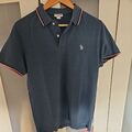 US Polo Assn Poloshirt petrol blau Gr. L 59619 gebraucht top Zustand 