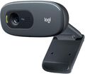 Logitech C270 Webcam HD 720p 60° Sichtfeld Fester Fokus 960-001063 Homeoffice