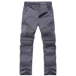 HerrenTrekkinghose Sport Schnelltrocknende Abnehmbare Bergsteigerhose Wanderhose