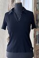 Hübsches sportliches Polo T-Shirt von Gerry Weber ca. Gr.38 Schwarz