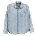 Tommy Hilfiger Herren Freizeit Regular Fit Jeanshemd GRÖSSE S