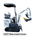 HST-13 PRO, Minibagger mit Joystick, 0,95 t