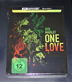 BOB MARLEY: ONE LOVE LIMITIERTE STEELBOOK EDITION 4K BLU RAY + BLU RAY NEU & OVP