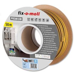 E-Profildichtung fix-o-moll Bobin 50m braun