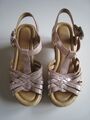 Gabor Sandalen Sommerschuhe Sandalette offene Schuhe Gr. EU 35 / 2,5 pink rosa