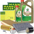 MANN-FILTER INSPEKTIONSPAKET+6L CASTROL EDGE 0W-30 FÜR MERCEDES B-KLASSE 05-08