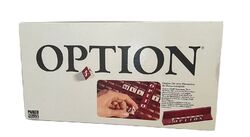 Parker Option Gesellschaftsspiel Brettspiel Board Game 1982 vintage selten