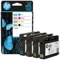 HP 932 + 933 Kombipack Original Patronen 6ZC71AE schwarz cyan magenta gelb SET