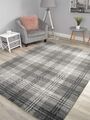 Tartan Wohnzimmer Teppiche modern Tweed weich lange Läufer extra großer dicker Teppich UK 