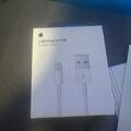 Original Apple 2m USB to Lightning Ladekabel für iPhone 5 6 7 8 X - BULK